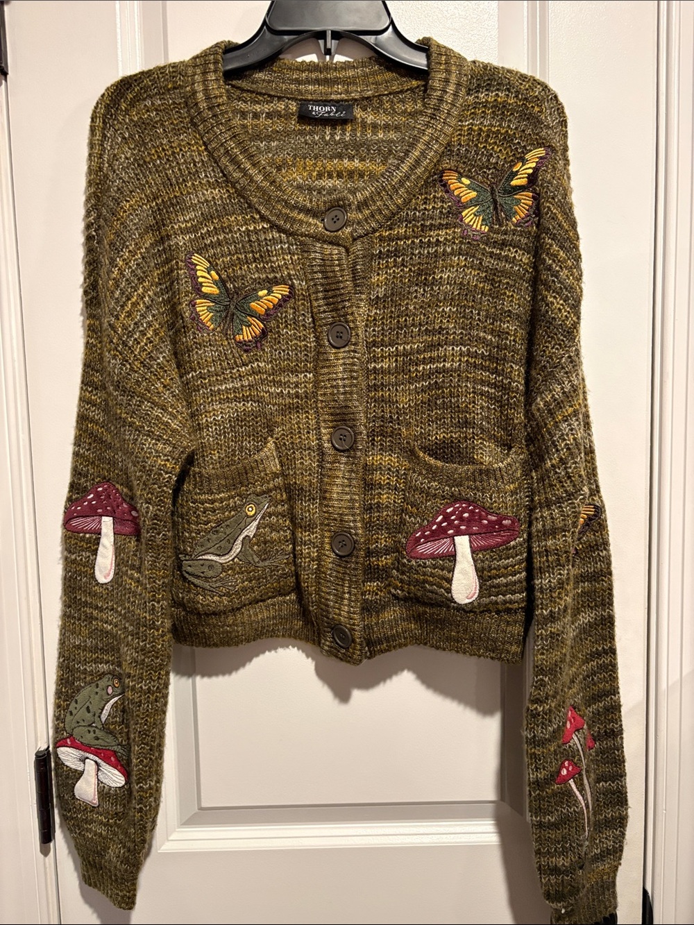 Mushroom, Butterfly Sweater 🍄‍🟫🦋